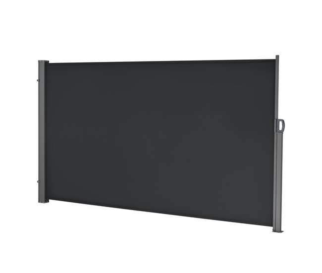Toldo lateral exterior Mulhacen extensível 300x10 Preto