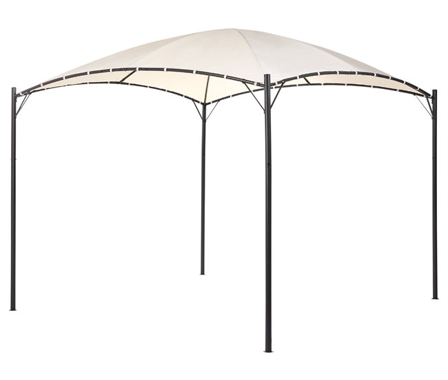 Beliani Pérgola de Jardim VOMERO 305x305 Bege