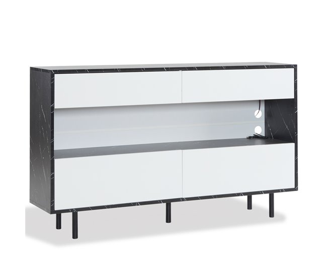 Aparadores Branco/ Preto