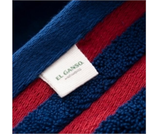Tapete de banho 100% algodão 800GSM turco tingido El Ganso Azul Marino