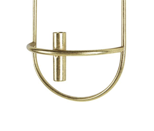 Beliani Candelero CAVIANA Dourado