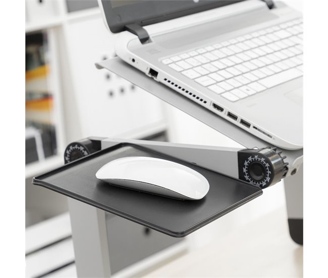 Mesa Multi-Posições Ajustável para Portáteis Branco