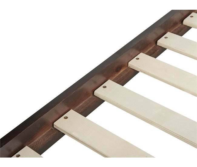 Beliani Beliche Pinho REGAT 97x208 Castanho