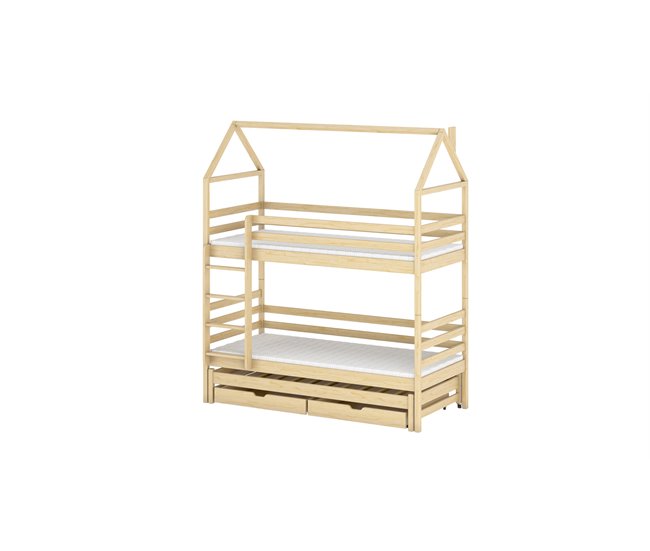 ESTRUTURA CAMA INFANTIL DALIA 98x188 Bege