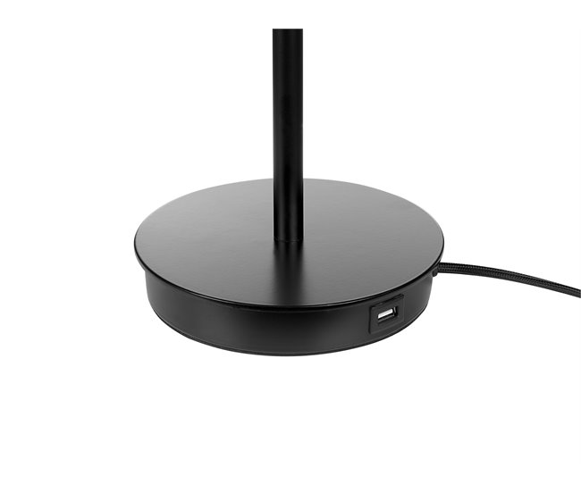 Beliani Candeeiro de mesa ARIPO Preto