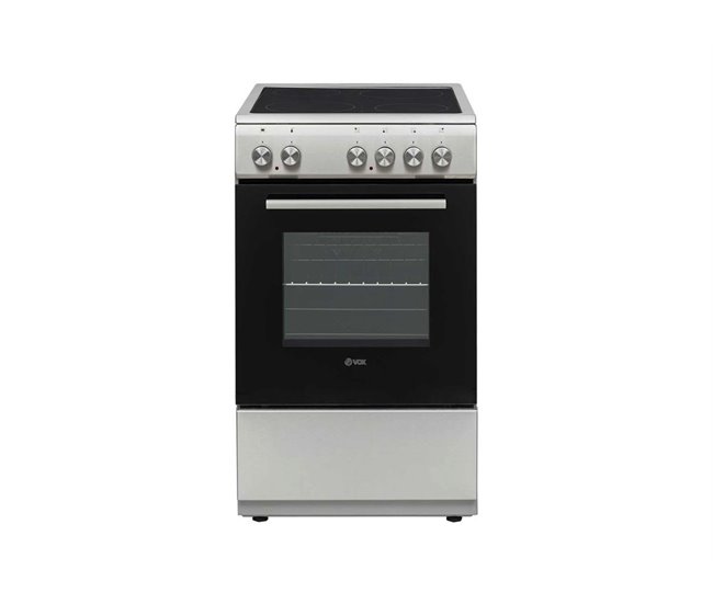 Fogão VOX CHT5105IX vitrocerâmica 53 litros 50cm classe A Inoxidavel