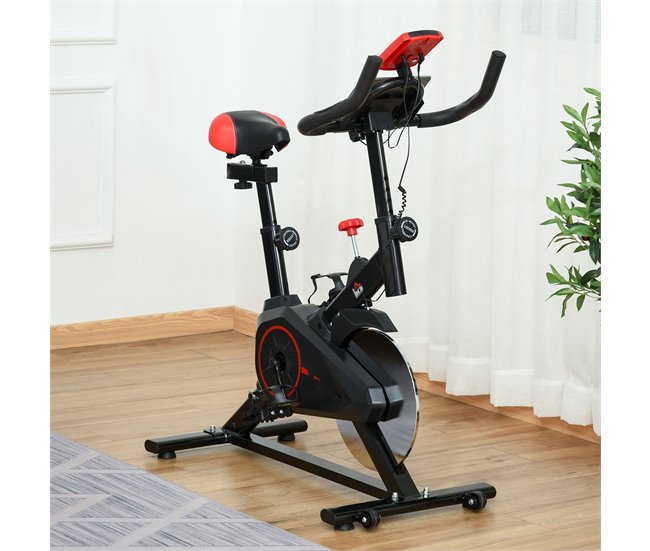 Bicicleta Estática Aço e ABS HOMCOM Multicor