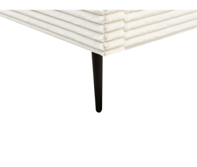 Beliani Cama Bombazine FLAYAT 173x215 Branco