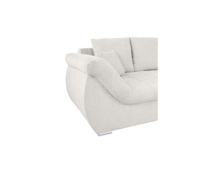 Chaise longue com cama e arca EDEN Branco