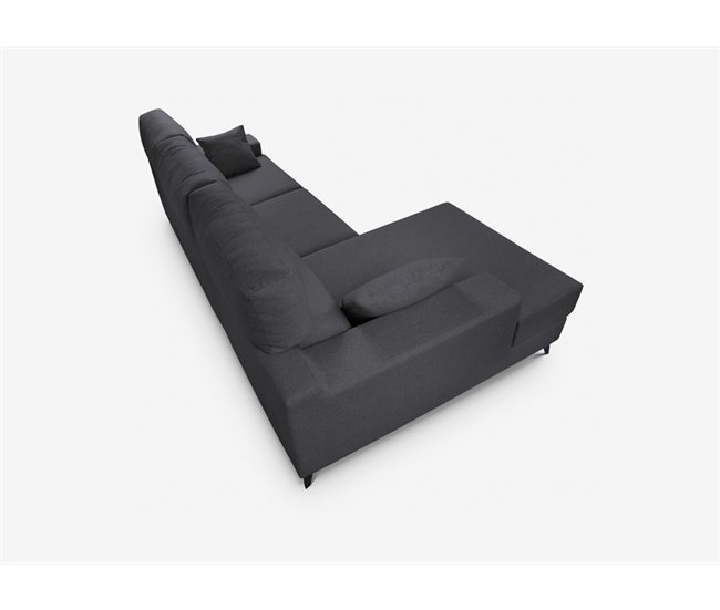 Chaise longue NOELIA 3 lugares Antracite