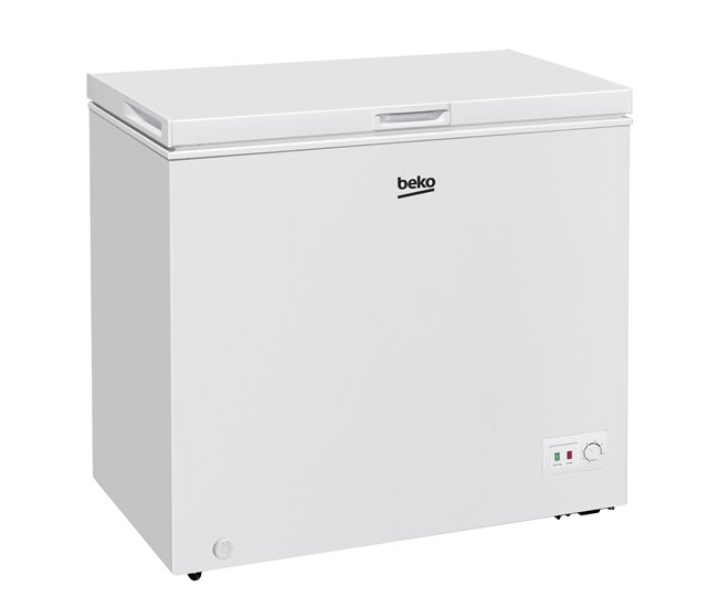 Arca congeladora horizontal BEKO CF200EWN 198 litros classe E Branco
