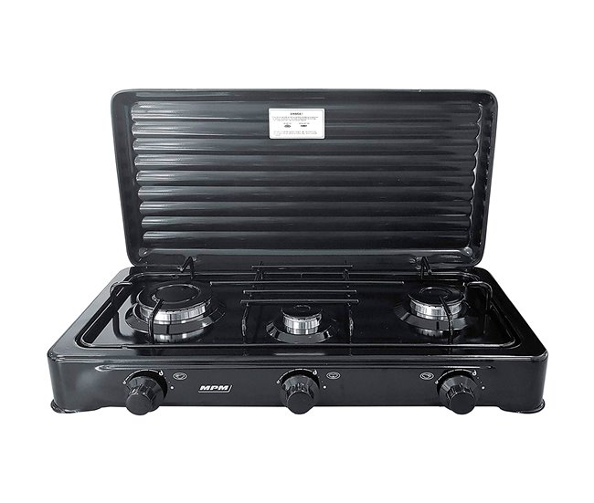 Fogão a Gás Portátil MPM KN-03/1KB Preto