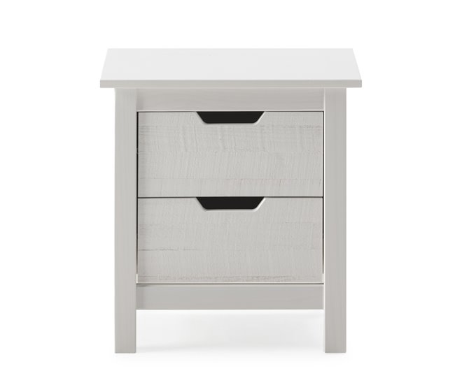 Mesa de cabeceira julieta 2 gavetas