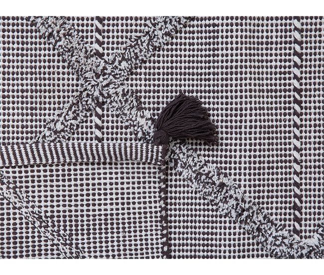 Beliani Pelos curtos TUZLA 140x200 Castanho