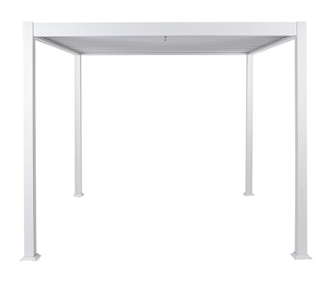 Beliani Pérgola de jardim FORNOLI 310x310 Branco