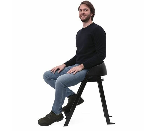 Cadeira Alta Crescendo Lite cairo coal Preto