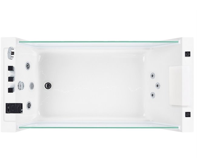 Beliani Banheira de interior OYON Branco