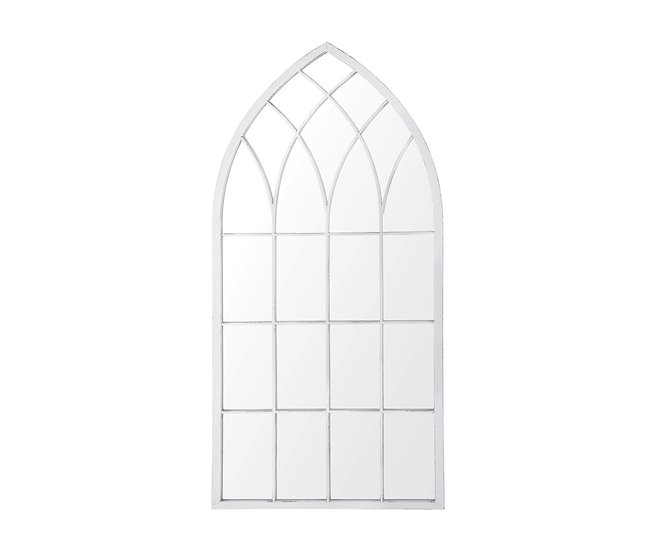 Beliani Espelho CASSEL 50x2 Cinza Claro