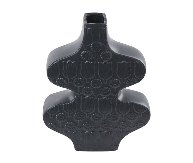 Beliani Jarro de flores ARGOS Preto