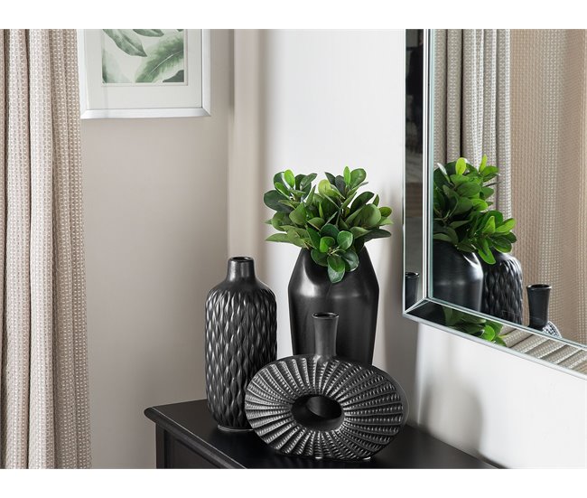 Beliani Jarro decorativo EMAR Preto