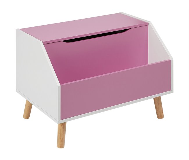 Beliani Aparador CASPER Rosa