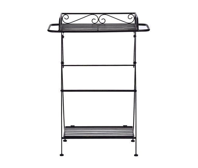 Beliani Mesa de apoio ANCUD 35x40 Preto