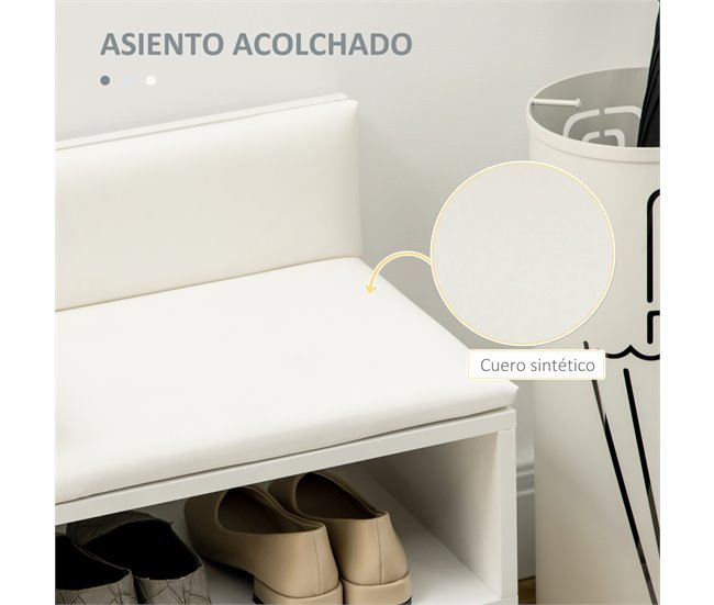 Banco Sapateira 80 Branco