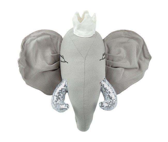 Beliani Decoração de parede TANTOR Branco/ Bege