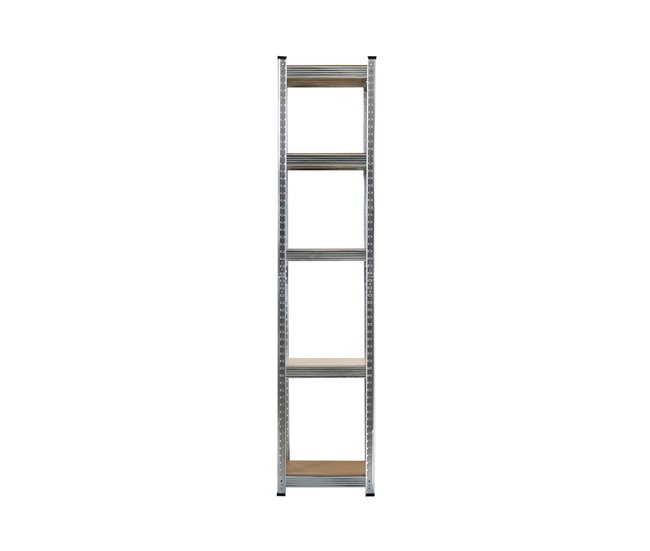 Pack 2 Prateleiras Modulares com 5 Prateleiras Ajustáveis ​​O91 Cinza