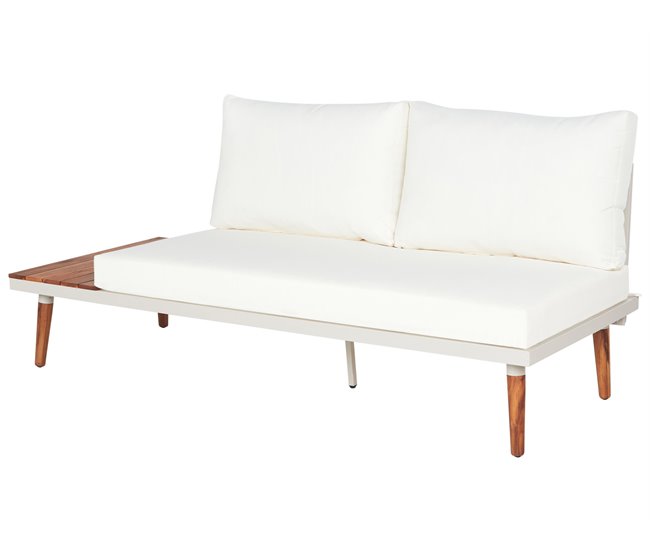 Beliani Conjunto lounge CORATO Cinza Escuro