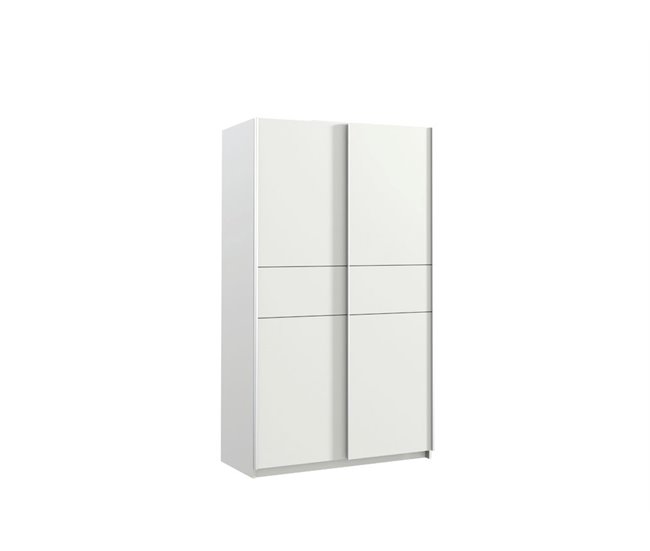 Roupeiro NEVADA portas deslizantes Branco