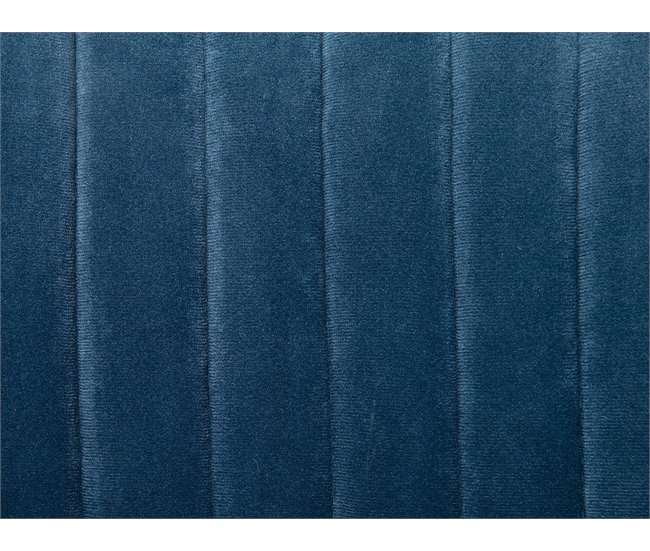 Beliani Cadeira de escritório VENICE Azul Marino