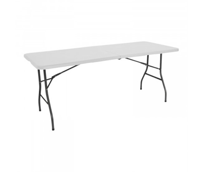 Pack 2 Mesas Dobráveis ​​Retangulares O91 180x74 Branco