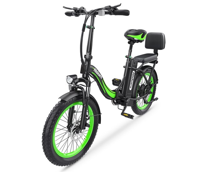 Bicicleta Elétrica Hidoes HD-C1 - Motor 750W Bateria 48V13AH Verde