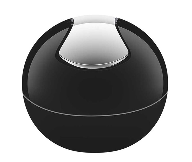 Tigela de spirella tigela Preto