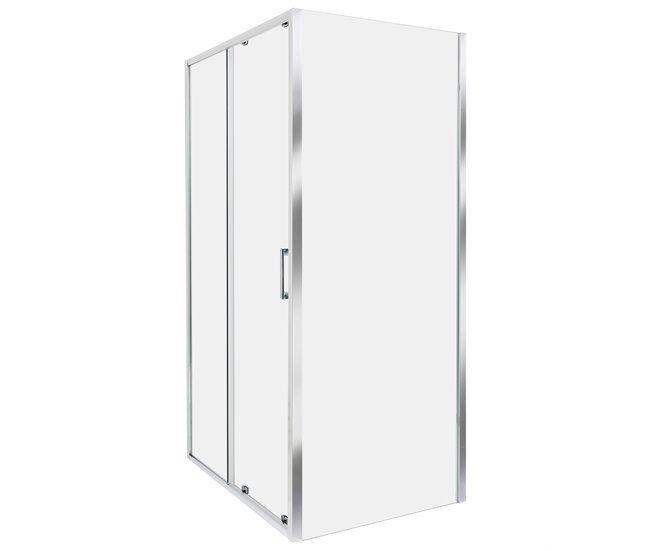 Beliani Cabine de duche YORO Transparente