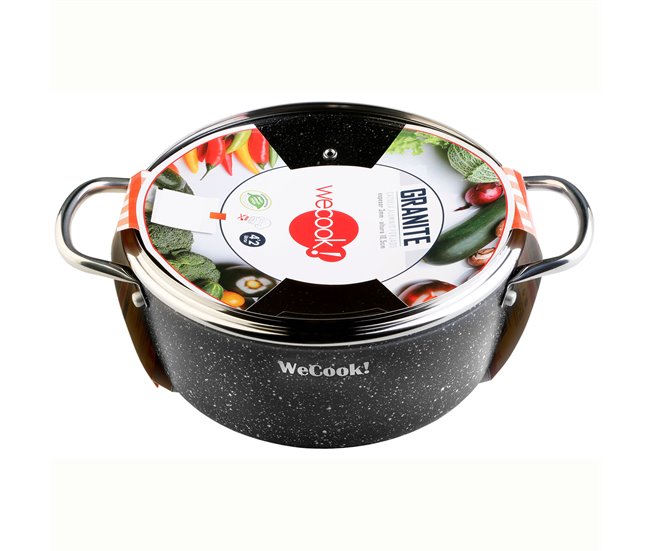 Caçarola Wecook Grranite Preto