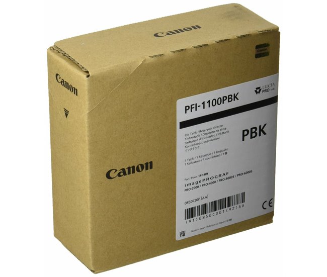 Tinteiro de Tinta Original 0850C001AA Preto / Cinza