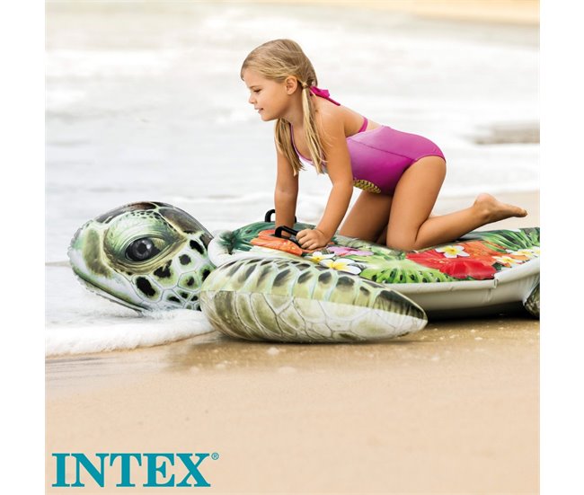 Tartaruga insuflável INTEX efeito realista 2 asas Multicor