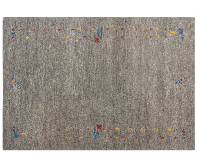 Beliani Pelos curtos SEYMEN 160x230 Cinza
