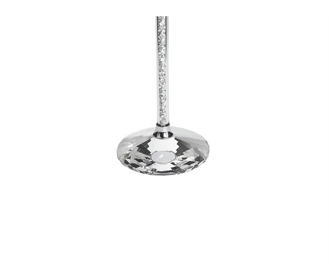 Beliani Candelabro KOFI Cinza
