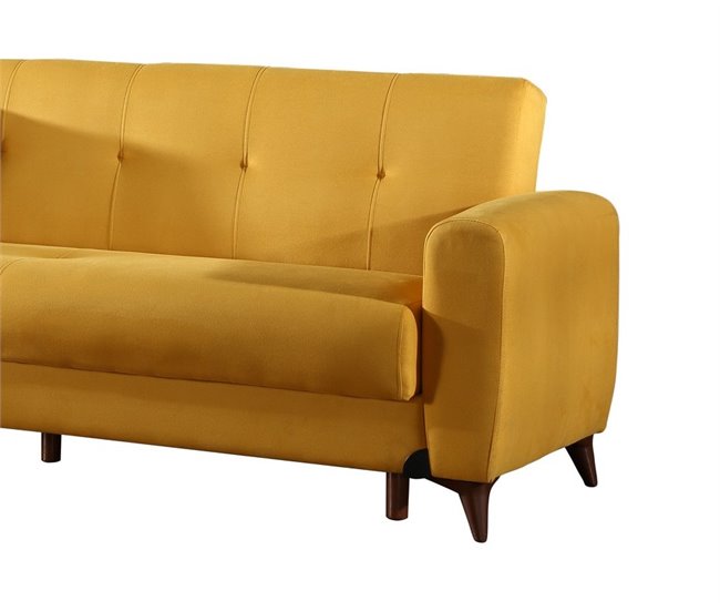 Sofá cama DORIAN Amarelo