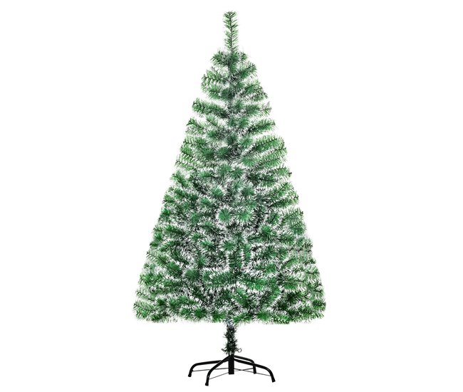Árvore de Natal Artificial PET e Metal HOMCOM, casa - natal Verde