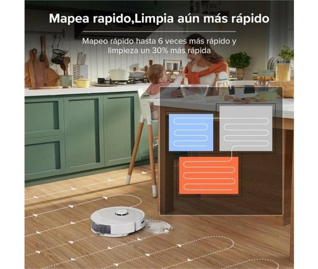 Robot Aspirador Q8 Max Branco