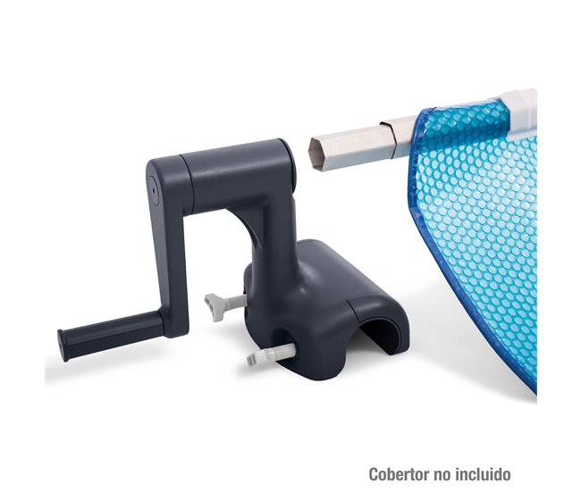 Carretel de cobertura solar Intex para piscinas Azul