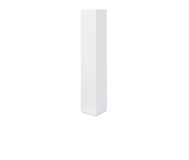 Beliani Cama com estrado Metal CUSSET 187x209 Branco