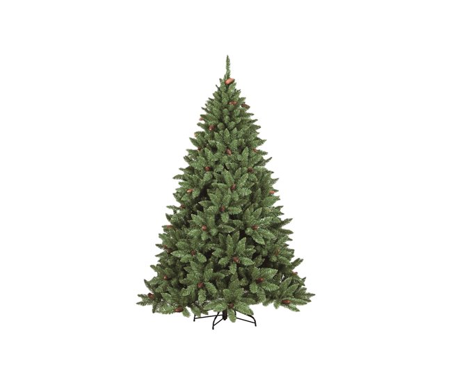 Árvore de Natal de efeitos reais Verde/ Cinza