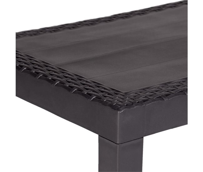 Mesa de centro exterior Nua 59x46 Antracite