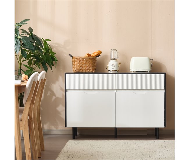 Aparadores Branco/ Preto