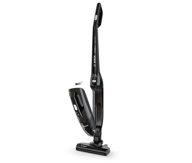 Aspirador com espanador sem bolsa sem fios BCHF216B Preto